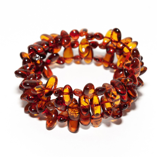 Браслет из натуральных камней женский. Браслет из янтаря натурального