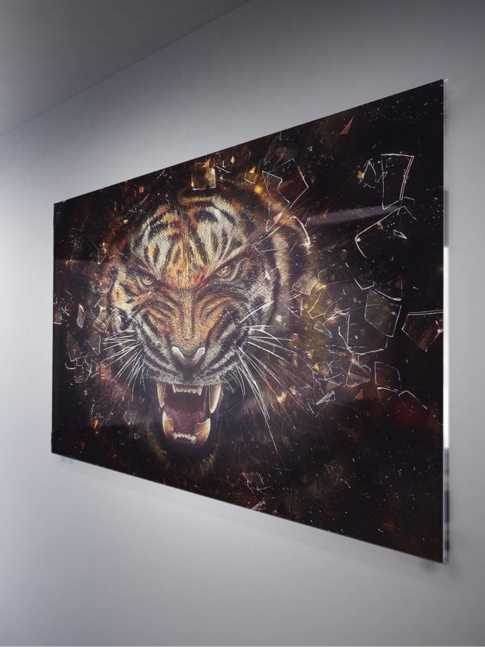 Модульная интерьерная картина Тигр Декор для дома, подарок