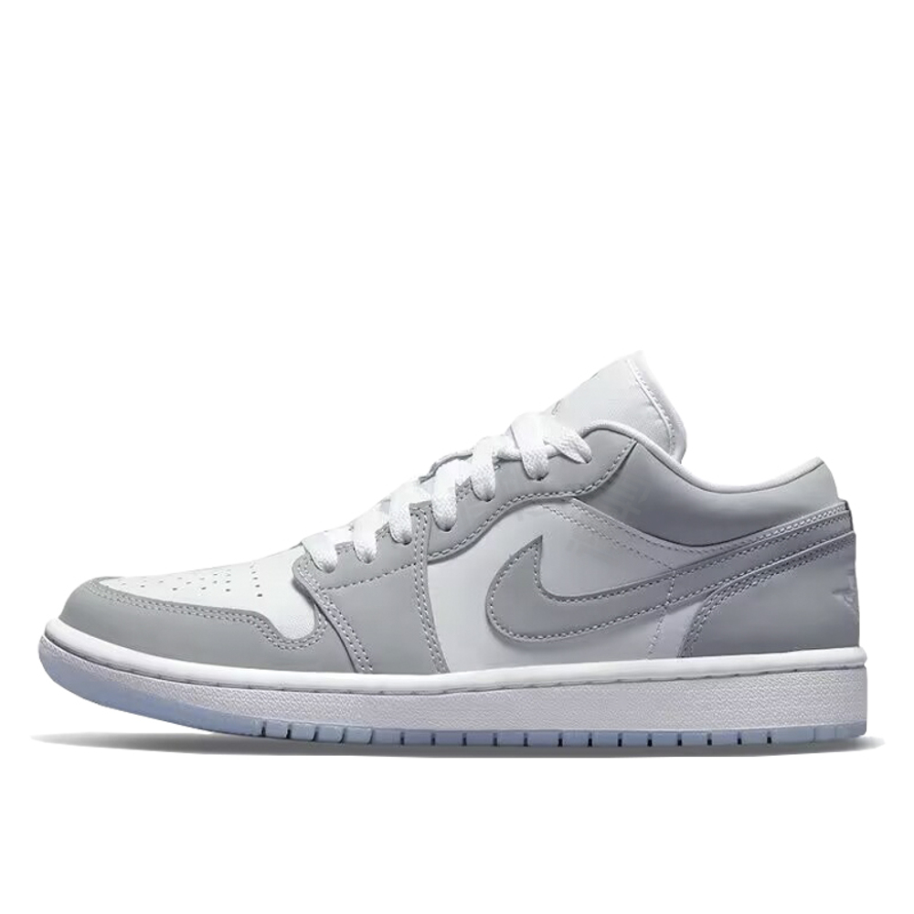 Кроссовки Jordan Air Jordan 1 Low Wolf Grey (Женская размерная сетка)