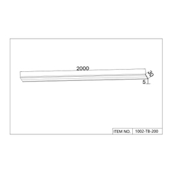 Шинопровод Favourite 1002-TB-200