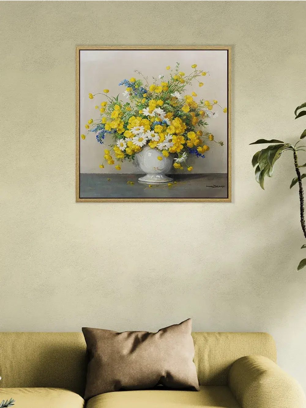 Картина на стену интерьерная на холсте 54*54 см