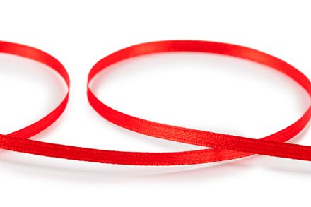 Лента атласная  3 мм "Gamma", цв.026  двухстор.