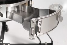 Керамический гриль-барбекю 22 дюйма (черный) (56 см)