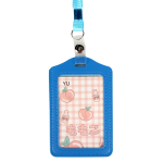 Бейдж кожаный со шнурком, С-40152