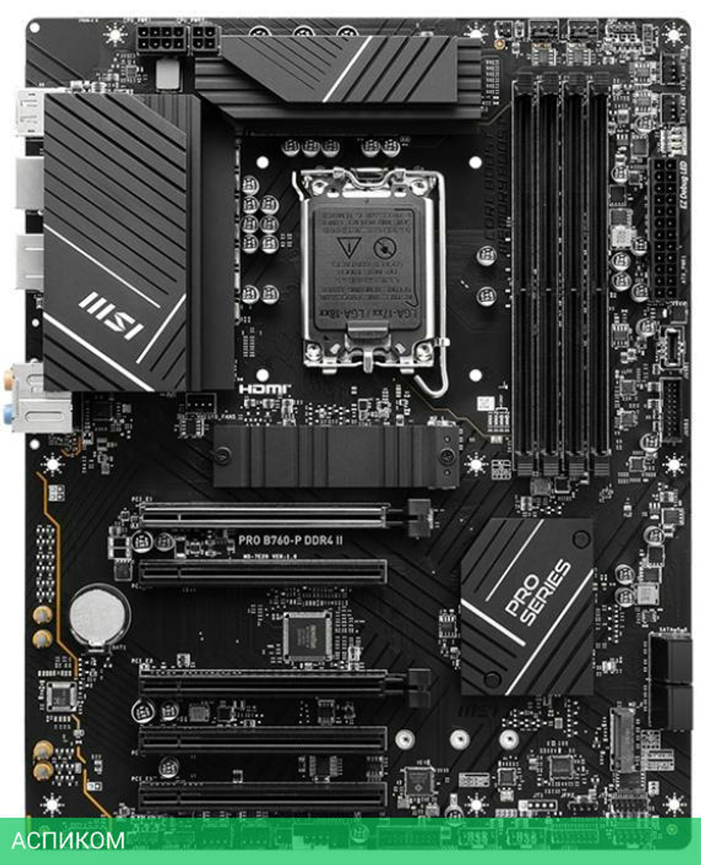 Материнская плата MSI Pro B760-P DDR4 II