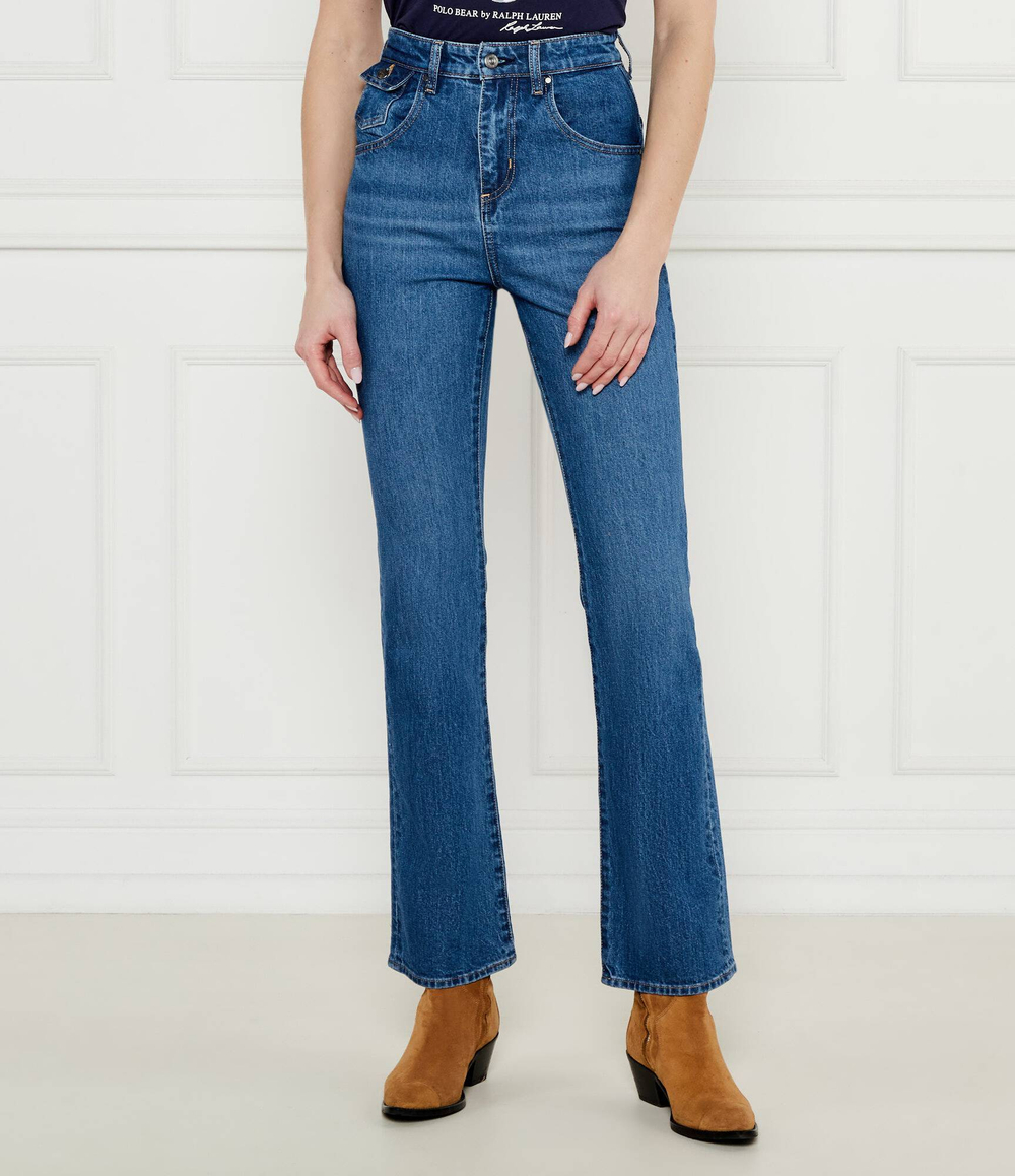 Джинсы LYRIS 1.0 BOSS BLACK - голубой(50531993)