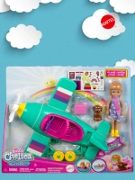 Игровой набор Барби Мини-самолет Челси HTK38