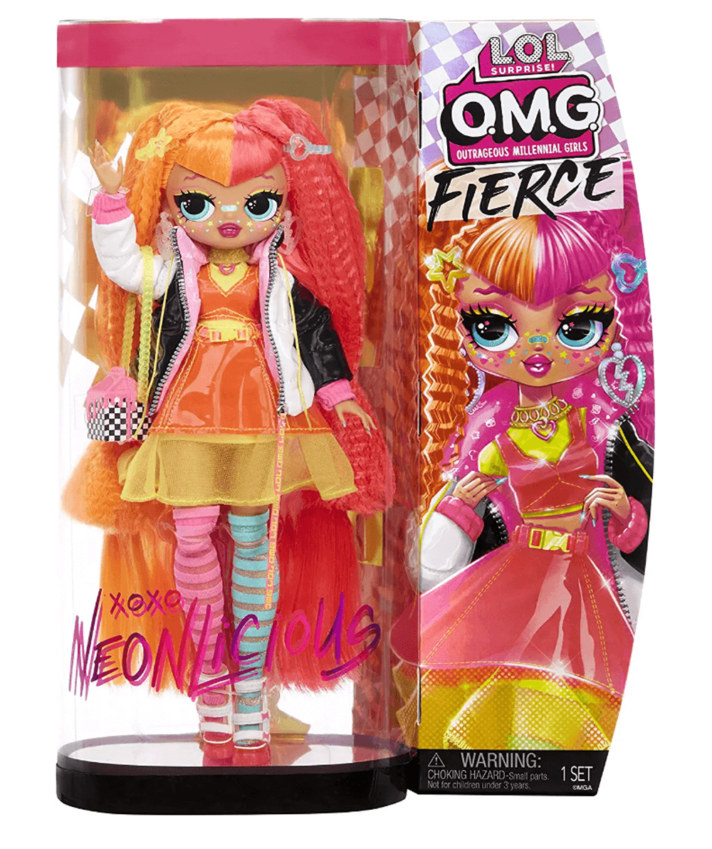 LOL  Surprise OMG Fierce Neonlicious Fashion Doll Новинка ОМГ