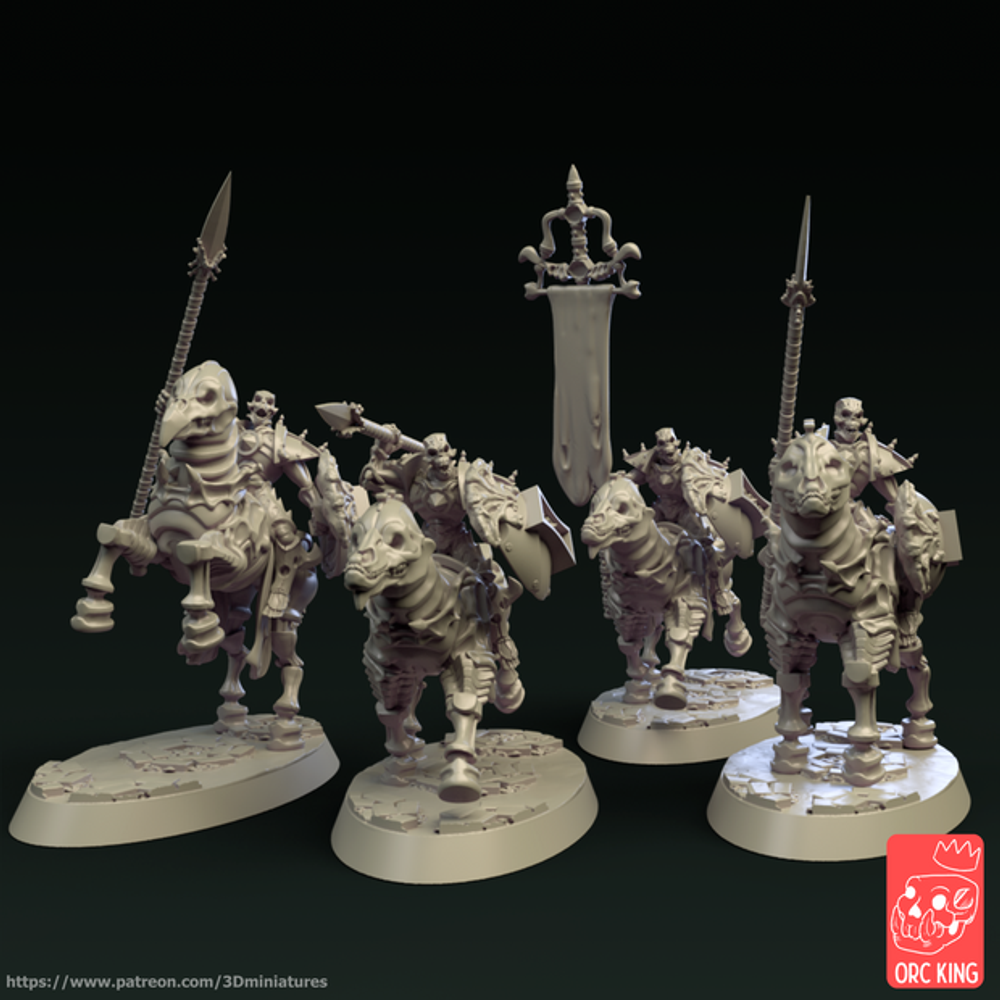 Ossiarch Bonereapers Kavalos Deathriders