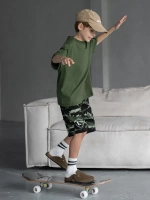 Костюм для мальчика, футболка и шорты