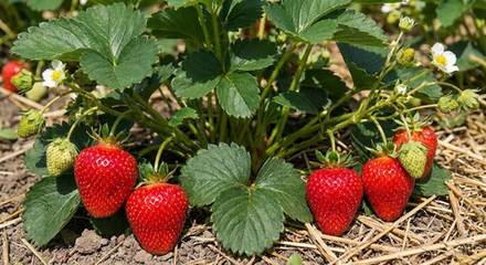 Рассада земляники садовой (клубники) «Нанди» (Среднеранняя, устойчивая)