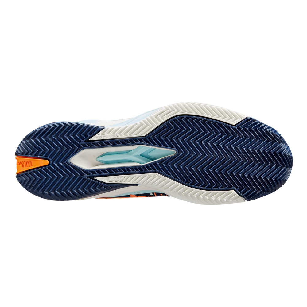 Мужские теннисные кроссовки Wilson Rush Paris Pro 4.0 Clay Court Shoe Men - Dark Blue, Multicoloured