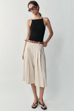ZARA ТОП НА БРЕТЕЛЯХ, ЧЕРНЫЙ