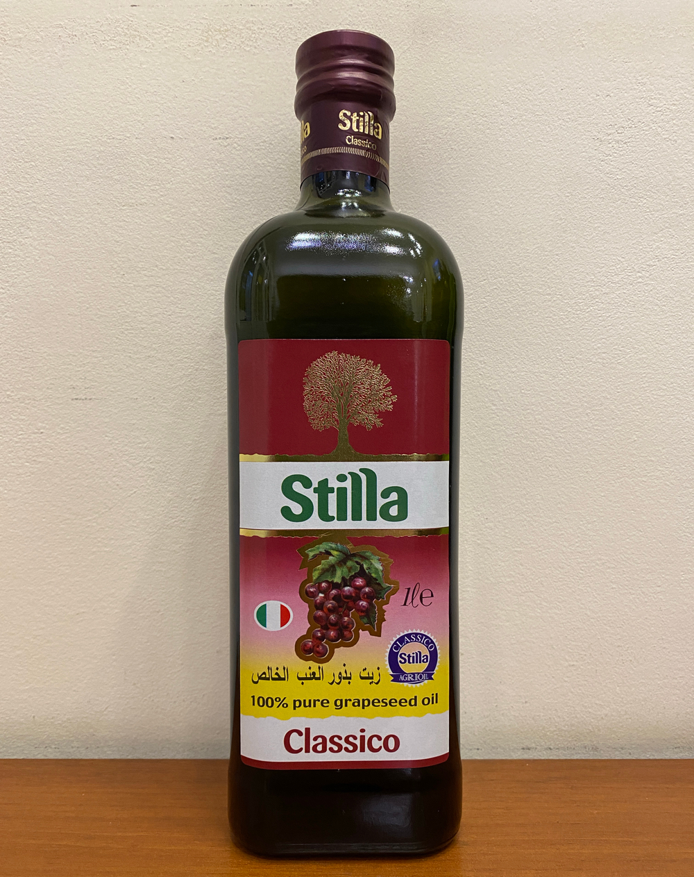 Виноградное масло STILLA 1л ст/бут Италия