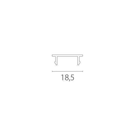 Экран декоративный (1м) к треку 5040xx-(F)/(R) Quattro Lightstar 504007-FR