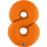 Шар Цифра Оранжевая