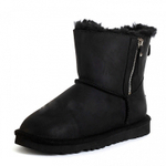 Угги Mini Double Zip Black
