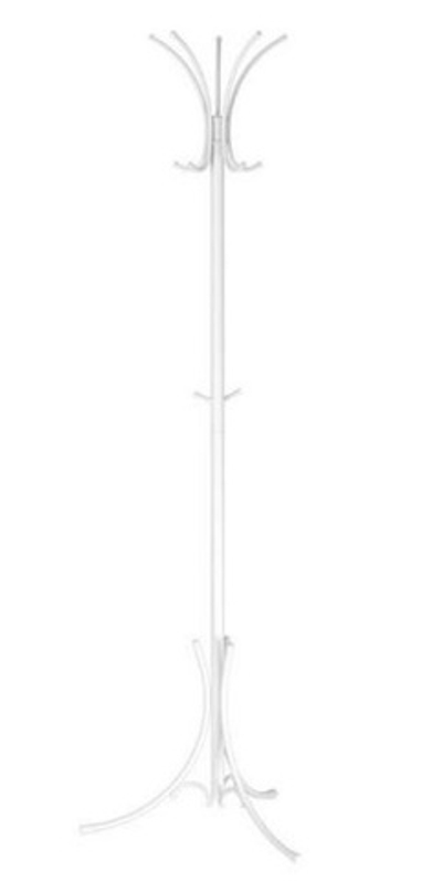 Вешалка - стойка "Корона" белая (67670)