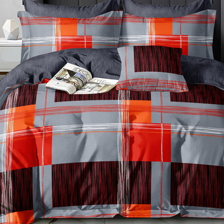 Комплект постельного белья "П37. 1452", поплин, 100% хлопок, Россия.