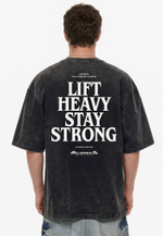 Футболка LIFT HEAVY Серая