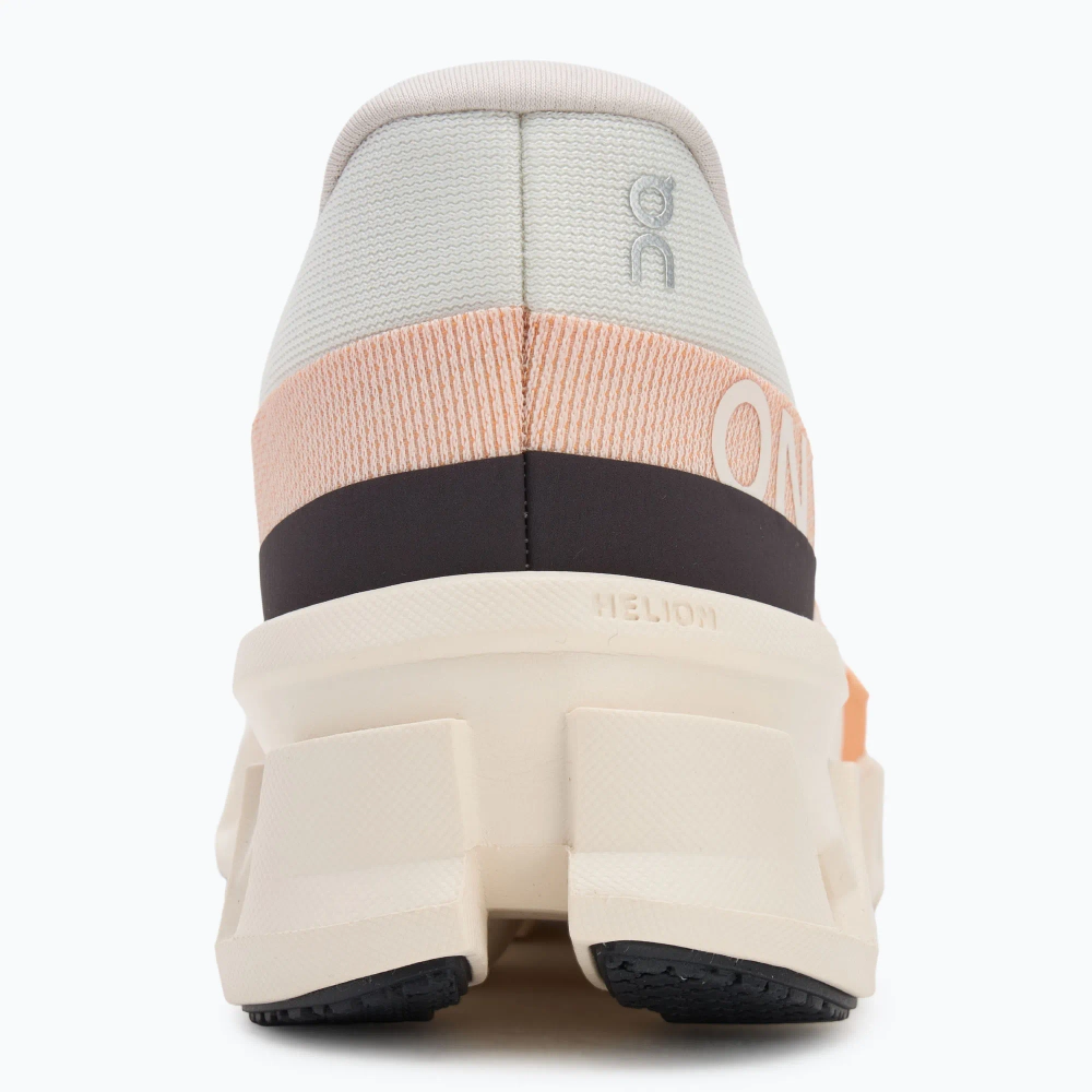 Женские Кроссовки для бега On Cloudmonster 2 ivory/tangerine