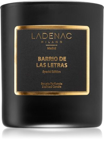 Ladenac Barrios de Madrid Barrio de Las Letras - ароматическая свеча /   200  ml  / GTIN 02000100115