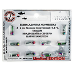 Мормышка Русская рыбалка "Гвоздик Спортивный Тандем" соты (2мм)