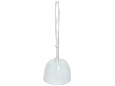 Ерш с подставкой Aqua снежно белый