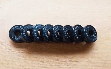 Подшипники Krieger ABEC-11 (8 штук в тубусе), черные