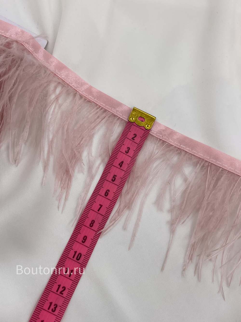 Перо цвета английский розовый