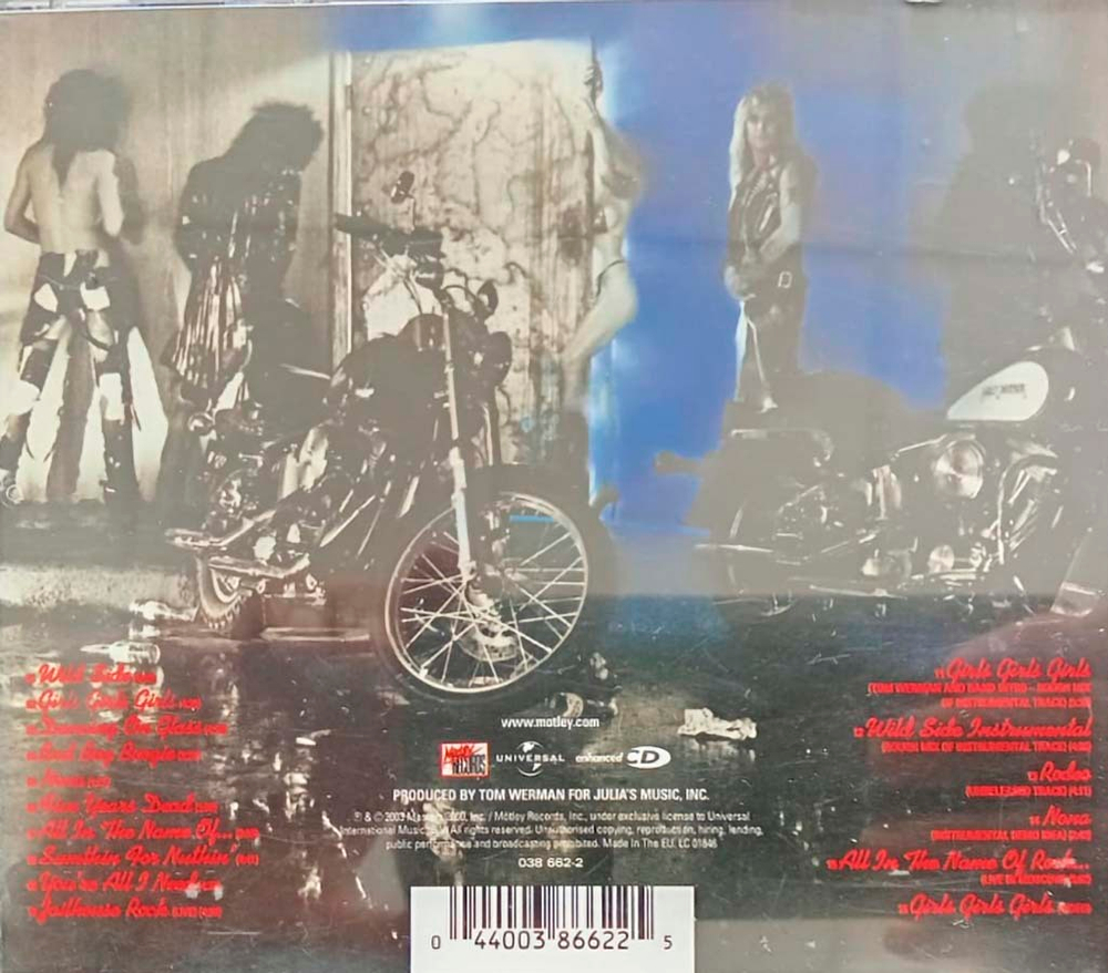 Motley Crue / Girls Girls Girls (CD)