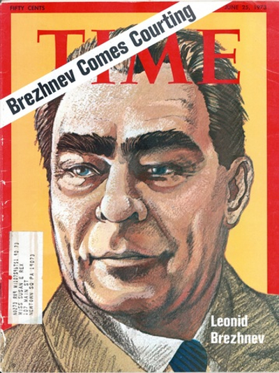 Журнал Time 25-06-1973 Брежнев