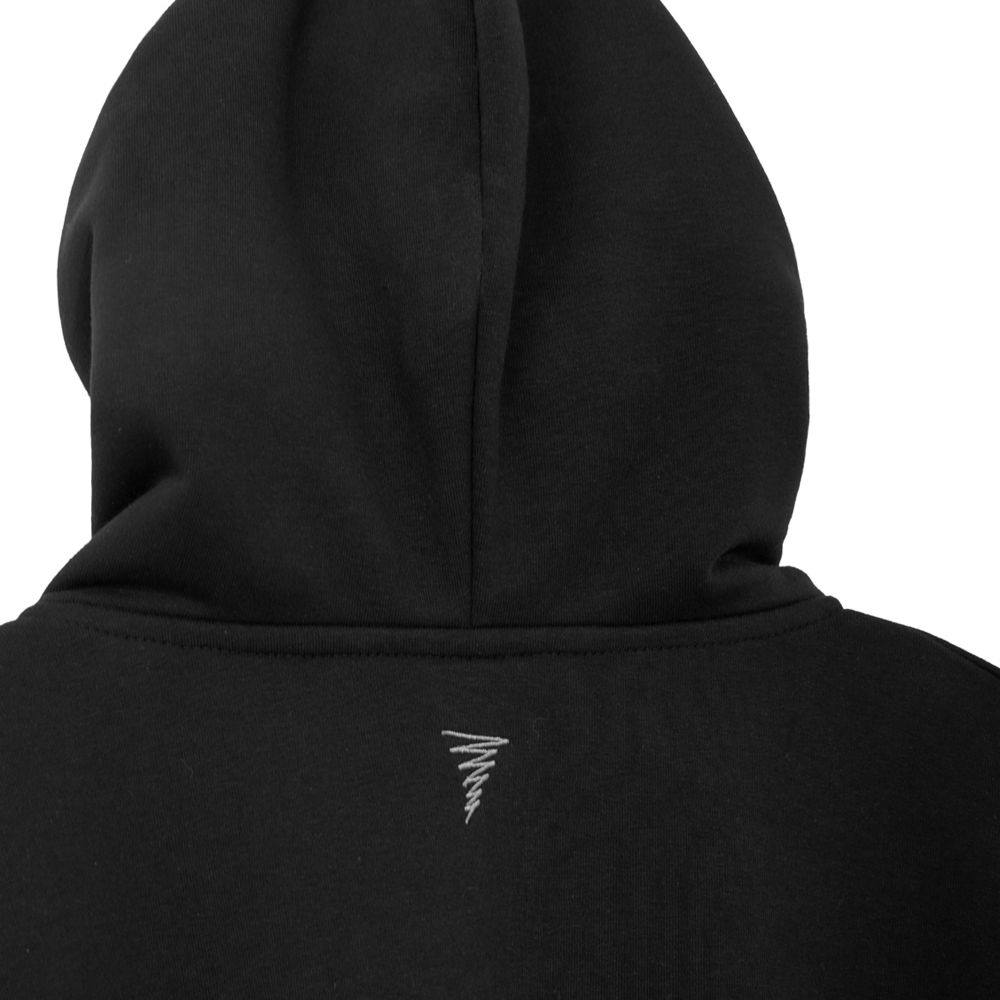 Худи Смерч на молнии оверсайз #7 черный