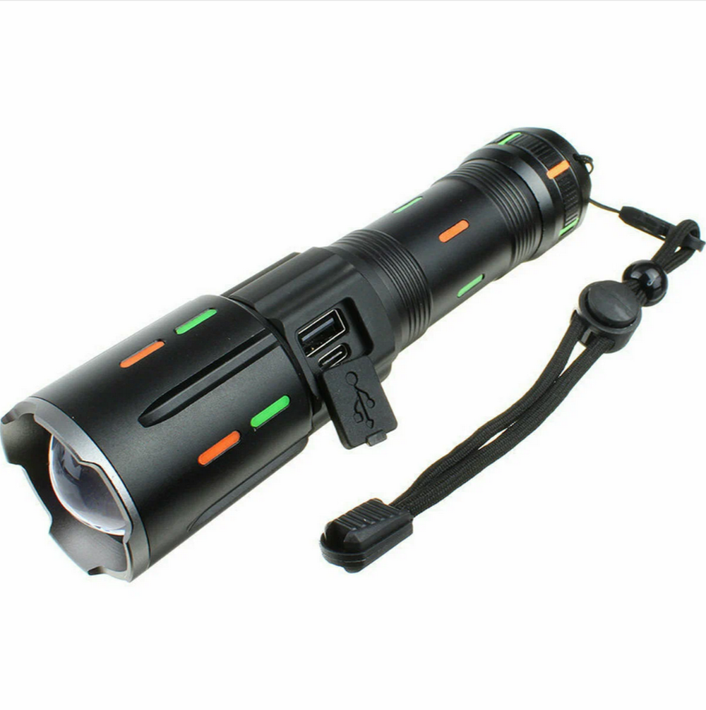 Фонарь ручной высокой яркости Огонь H-3058-P90