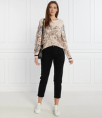 Хлопковый свитер Marc Cain - бежевый(VS 41.17 M13)