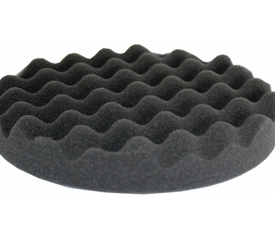 HOLEX Круг полировальный поролоновый мягкий рельефный (150х25мм) черный