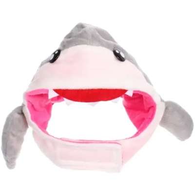 Шапка для собак и кошек «Акула», цвет как на фото, р ХL