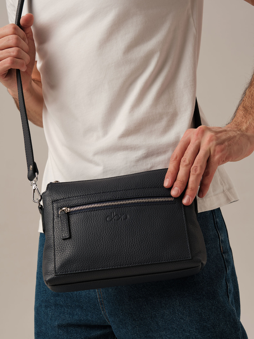 Мужская сумка кроссбоди DBR 7131 черный