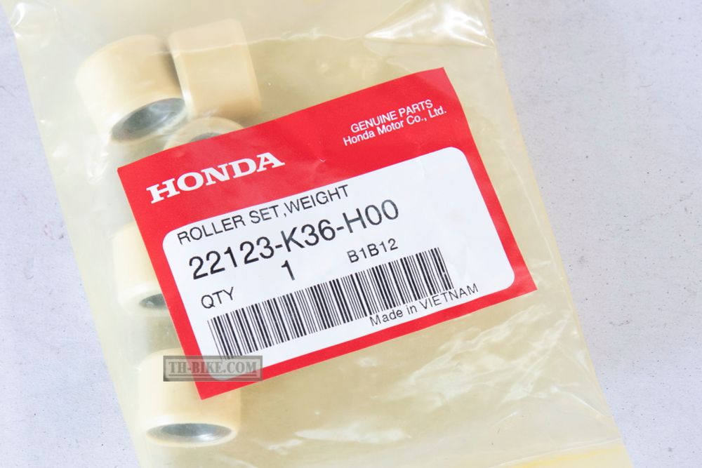 22123-K36-H00. ROLLER SET, WEIGHT.