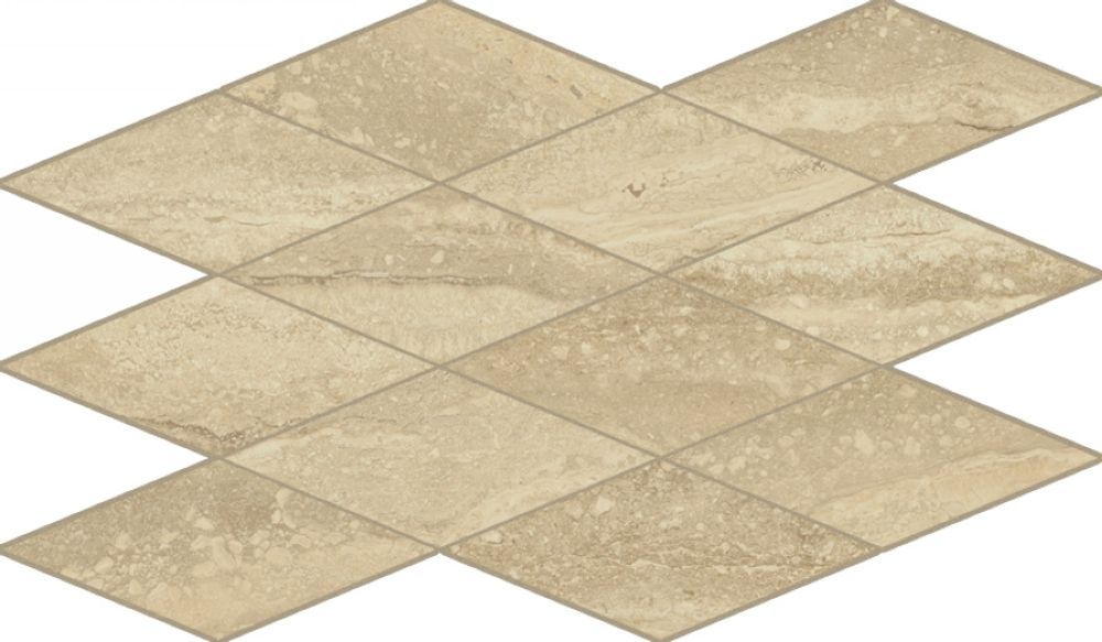 Мозаика Charme Advance Travertino Mosaico Diamond Lux 28x48