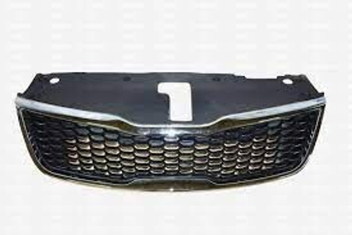 Облицовка радиат. Kia Rio III с 2015 г. до 2017 г. (JORDEN)