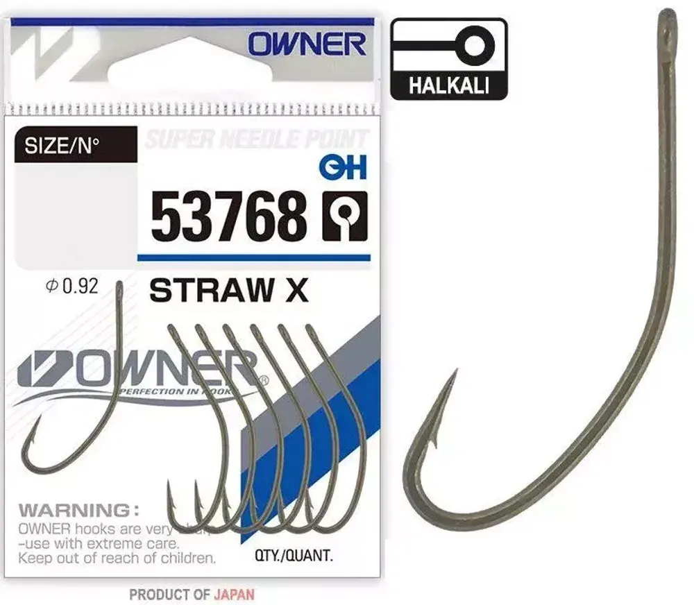 Крючок Owner C&#39;ultiva Straw X 53768