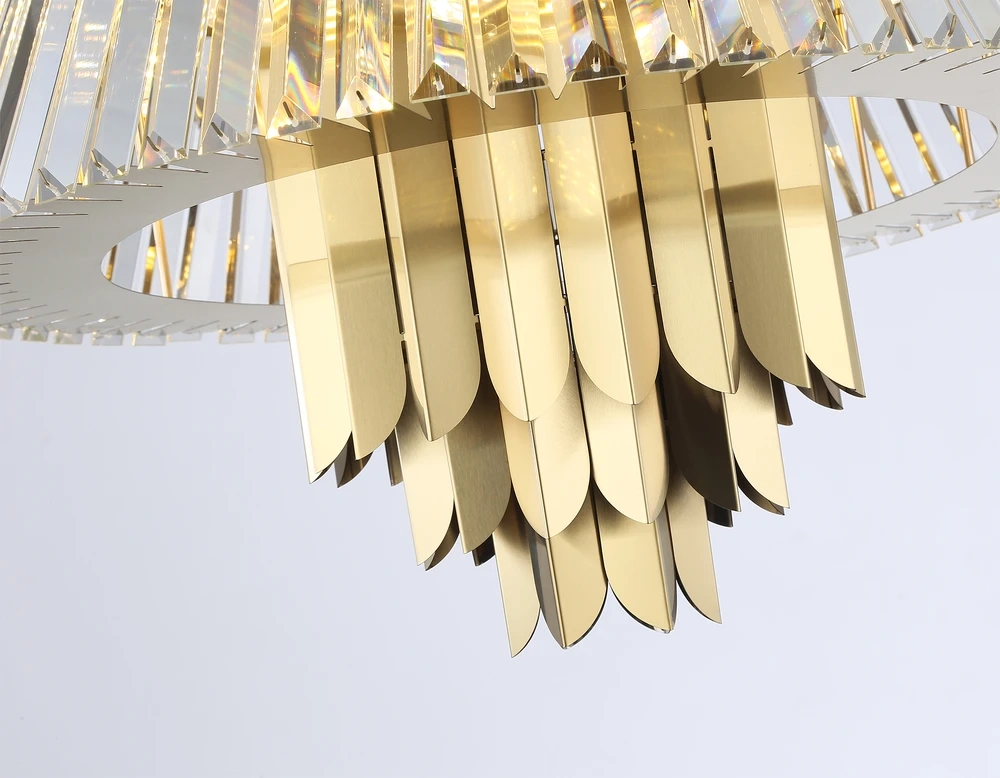 Подвесная люстра Ambrella light CRYSTAL LH41017