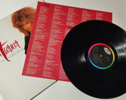 Винтажная виниловая пластинка LP Tina Turner Break Every Rule (Germany 1986) Back Where You Started