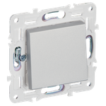SKANDY Выключатель 1-клавишный перекрестный 10А SK-V03S серебряный IEK