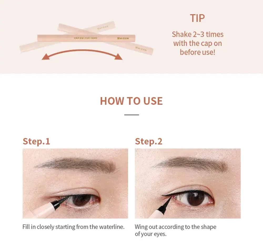 Подводка для глаз Mizon Vegan Eyeliner