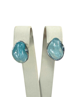 Серьги гвоздики из полимера