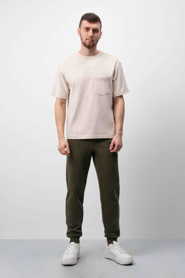 Футболка №3 Унисекс Бежевый - фото 3