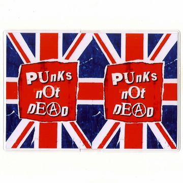 Обложка Punks Not Dead британский флаг (319)