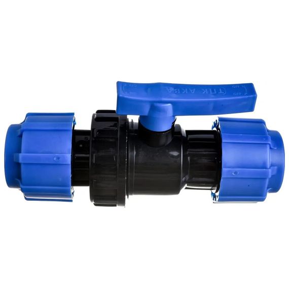 Кран шаровой ТПК-АКВА компрессионный разъемный d 20, 555220020 купить в Москве и Московской области по низкой цене с доставкой по России — (6) Кран шаровой ТПК-АКВА компрессионный разъемный d 20, 555220020 — (6)